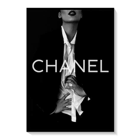 fashion chanel poster|Chanel framed pictures.